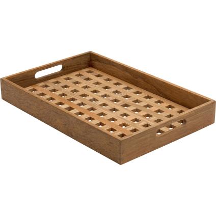 219980 servirovaci podnos fionia 52 x 36 cm drevo tmave hneda fritz hansen