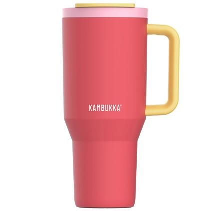 220757 termohrnek rio tumbler 950 ml pink papaya nerezova ocel kambukka