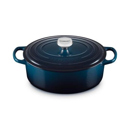 224493 kastrol signature 29 cm 4 7 l ovalny nuit litina le creuset