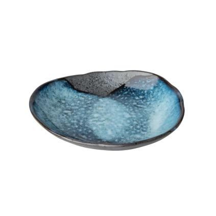 225399 jidelni miska storm 18 cm modra keramika mij