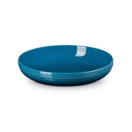 224838 jidelni misa coupe 22 cm 960 ml deep teal kamenina le creuset