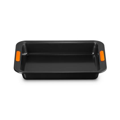 224499 forma na kolac 39 x 27 cm cerna ocel le creuset