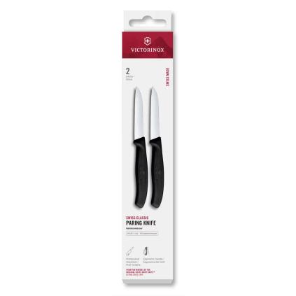 229458 sada nozu swiss classic 8 cm sada 2 ks cerna plast victorinox