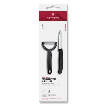 229416 sada noze a skrabky swiss classic sada 2 ks cerna plast victorinox