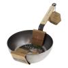 Τηγάνι saute MINERAL B BOIS 24 cm, ξύλινη λαβή, de Buyer