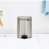 Κάδος με πεντάλ NEWICON, 5 l, σε ματ ατσάλι, Brabantia