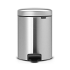 Κάδος με πεντάλ NEWICON, 5 l, σε ματ ατσάλι, Brabantia
