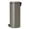 Κάδος με πεντάλ NEWICON, 30 l, σε πλατίνα, Brabantia