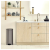 Κάδος με πεντάλ NEWICON, 30 l, σε πλατίνα, Brabantia