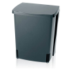Εντοιχισμένος κάδος, 10 l, μαύρος, Brabantia