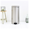 Κάδος με πεντάλ NEWICON, 30 l, σε ματ ατσάλι, Brabantia