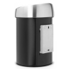Κάδος με καπάκι αφής TOUCH BIN, 3 l, σε μαύρο, Brabantia