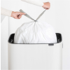 Κάδος με καπάκι αφής BO, 60 l, σε λευκό, Brabantia