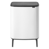 Κάδος με καπάκι αφής BO, 60 l, σε λευκό, Brabantia