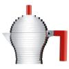 Καφετιέρα εσπρέσο σε εστία PULCINA, 150 ml, κόκκινο, Alessi