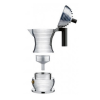 Καφετιέρα εσπρέσο σε εστία PULCINA, 150 ml, κόκκινο, Alessi