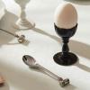 Κουτάλι για αυγά DRESSED, σετ 2 τεμαχίων, 12 cm, σε ασημί, Alessi