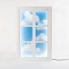 Διακοσμητικό φωτιστικό WINDOW #3 90 x 57 cm, λευκό, από ξύλο/ακρυλικό, Seletti