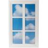 Διακοσμητικό φωτιστικό WINDOW #3 90 x 57 cm, λευκό, από ξύλο/ακρυλικό, Seletti