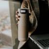 Κούπα θερμός ETNA GRIP 500 ml, μπεζ βαρέλια, ανοξείδωτο ατσάλι, Kambukka