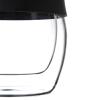 Κούπα θερμός ταξιδίου MINIMA 450 ml, μαύρο, από γυαλί, Viva Scandinavia