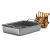 Γάστρα PROFESSIONAL 26 x 19 cm, με σχάρα, γκρι, αλουμίνιο, Eva Trio