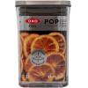 Δοχείο αποθήκευσης τροφίμων POP STEEL 1,0 l, μικρό τετράγωνο, πλαστικό, OXO
