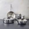 Τηγάνι universal OPUS PRIMA 26 cm, ασήμι, ανοξείδωτο ατσάλι, Ruffoni