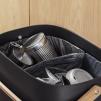 215654 2 odpadkovy kos reflect 33 l cerna plast eva solo
