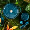 224832 3 kastrol signature 30 cm 3 5 l deep teal litina le creuset