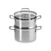 223287 2 naparovaci hrnec classic 20 cm 4 l stribrna nerezova ocel le creuset