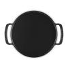 223572 7 venkovni panev na pizzu bbq 35 cm cerna litina le creuset