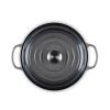 223713 5 kastrol signature 26 cm 2 2 l flint litina le creuset