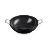 224394 2 wok essential 32 cm 6 l cerna hlinik le creuset