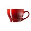 223737 3 hrnek na cappuccino 400 ml cerise kamenina le creuset