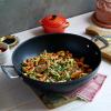224361 2 wok toughened 32 cm 6 l cerna hlinik le creuset