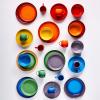 224127 2 prilohovy talir coupe 22 cm sada 6 ks rainbow kamenina le creuset