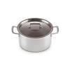 223518 4 kastrol classic 24 cm 6 l stribrna nerezova ocel le creuset