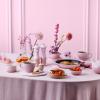225087 1 hrnek na cappuccino 400 ml shell pink kamenina le creuset