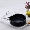 223416 3 nizky kastrol toughened 28 cm 5 4 l cerna hlinik le creuset