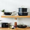 223416 4 nizky kastrol toughened 28 cm 5 4 l cerna hlinik le creuset