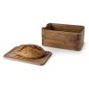 231844 chlebnik s prkenkem 36 x 23 cm hneda akaciove drevo continenta